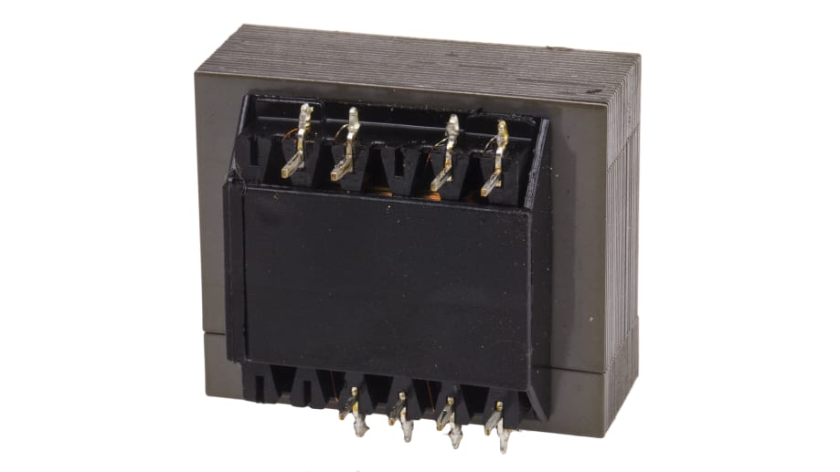 Transformateur pour circuit imprimé RS PRO, 9V c.a., 115 V ac, 230 V ac,  6VA, 2 sorties