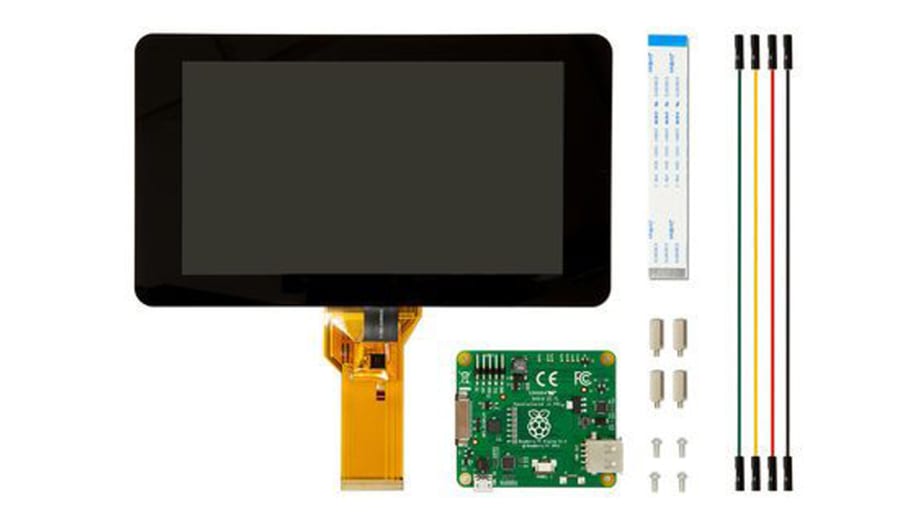 Academia Carrera Colapso Raspberry Pi Touchscreen | Pantalla táctil capacitiva Raspberry Pi Official  de 7pulgada | RS