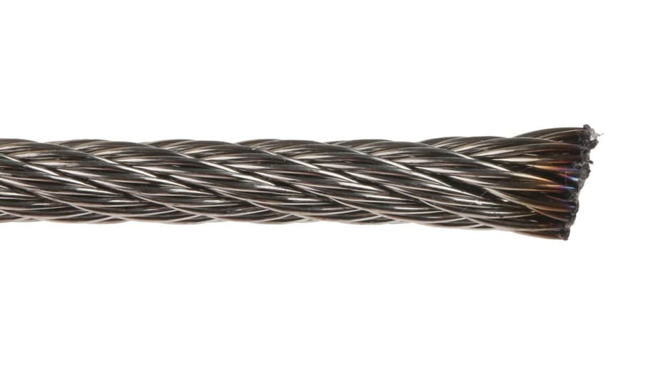 60M Câble Métallique, 2mm Cable Bobine de Fil Inox, Fil de Suspension en  Acier Inoxydable, Corde en Acier Inoxydable pour Suspendre Cadre Photo,  Garde-Corps Câble. Peut Contenir Jusqu'à 380 LB : 