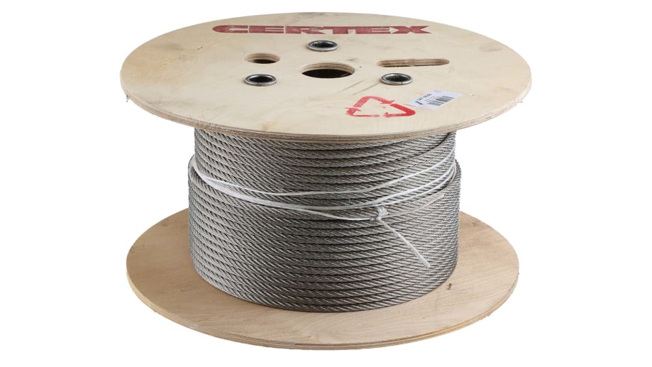 rouleau Câble acier diamètre 6 mm pour realiser elingue