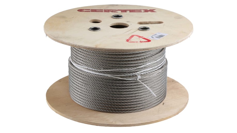 Cable Acero Galvanizado 7 Hilos De Ø 8mm X Metro