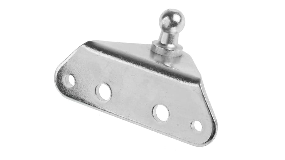 RS PRO Montagehalterung Stahl 90°, 70mm x 24.5mm, M8 x 1,25 | RS