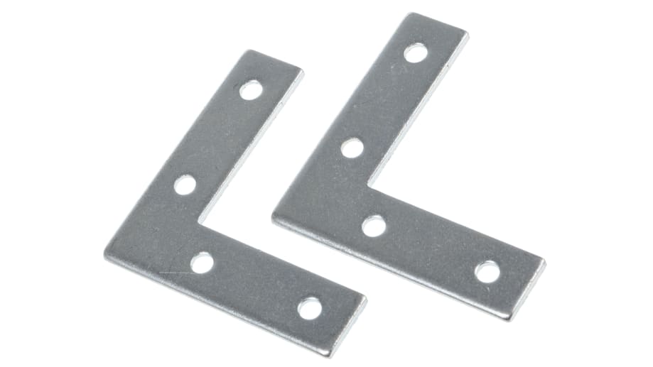 RS PRO Stainless Steel Angle Bracket Mounting Bracket