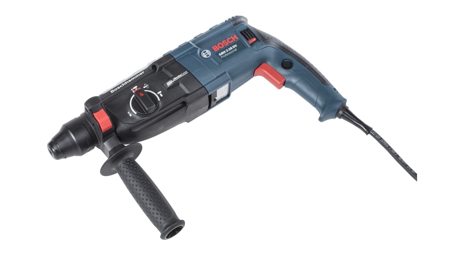 Taladro percutor Bosch de 240V 850W Tipo G - Británico de 3 pines