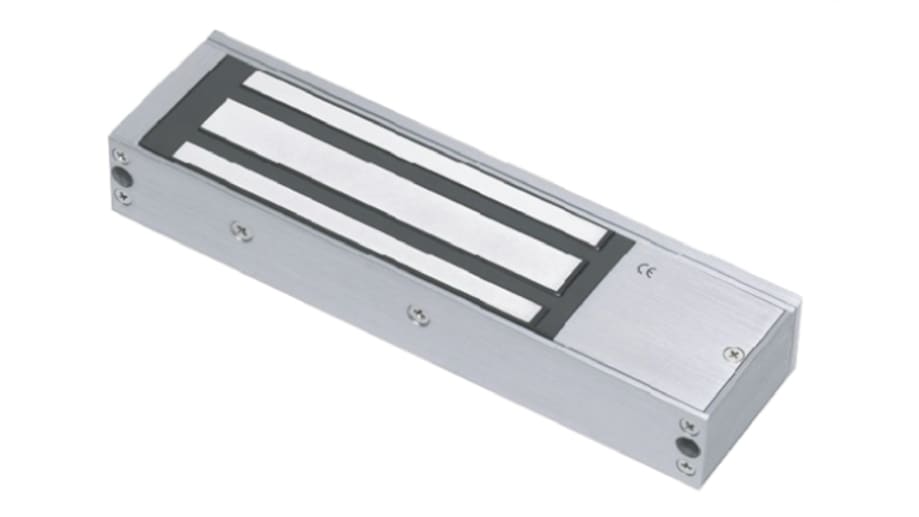 Aimant de porte pour contrôle d'accès RS PRO 12 V dc, 24 V dc, 600lb