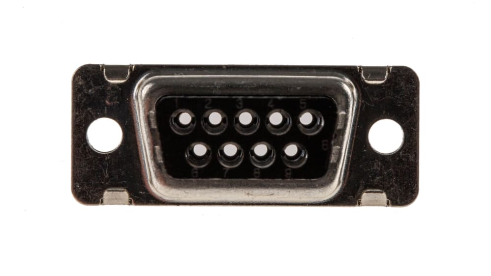 k　おまとめ商品 TE Connectivity D-subコネクタ, 9極, メス, ケーブルマウント, 205203