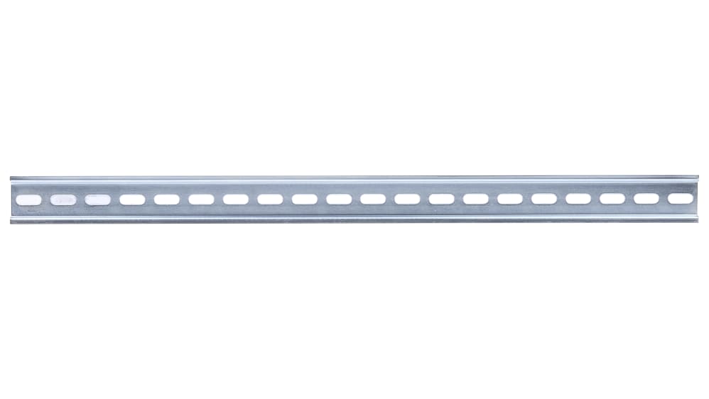 RS PRO DINレール スチール スロット 500 mm x 35mm x 7.5 mm | RS