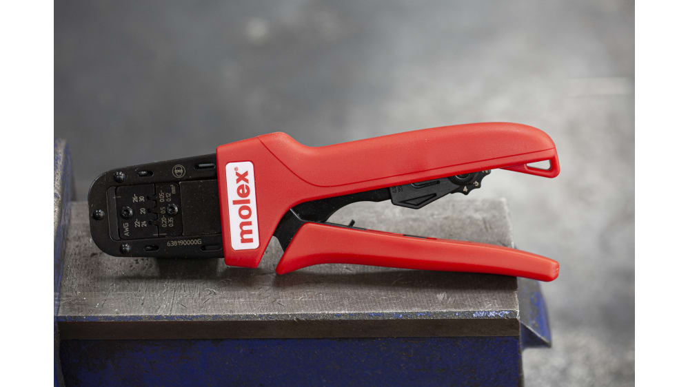 Molex 圧着工具, ワイヤ寸法：30 → 20AWG, 圧着工具, 207129シリーズ