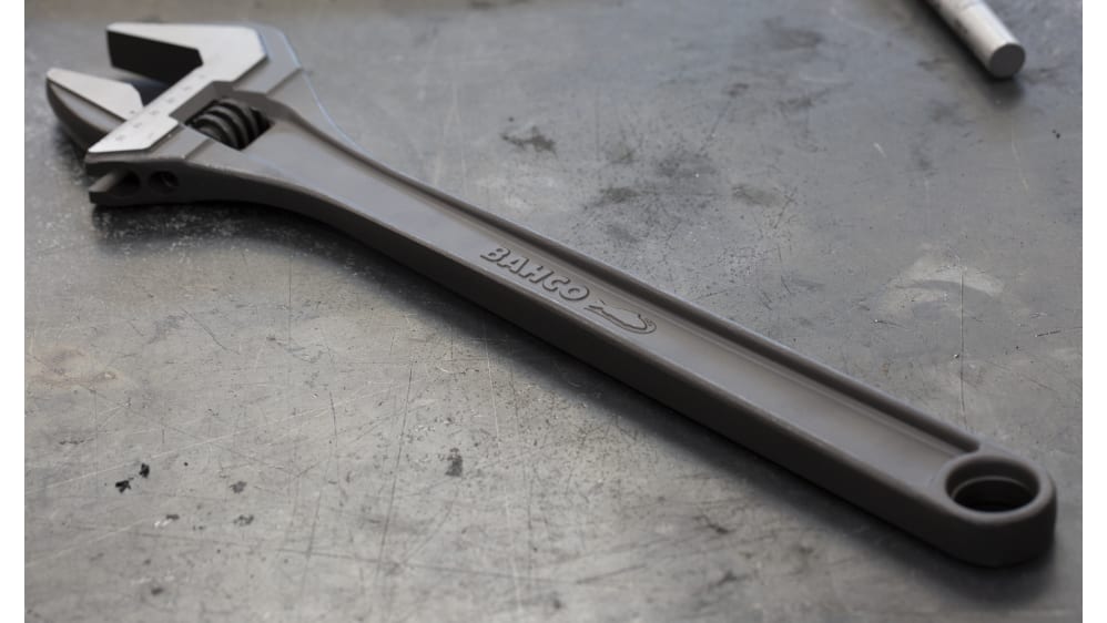 8075 IP | Bahco Adjustable Spanner, 455 mm Overall, 53mm Jaw 8075 IP | Bahco Adjustable Spanner, 455 mm Overall, 53mm Jaw