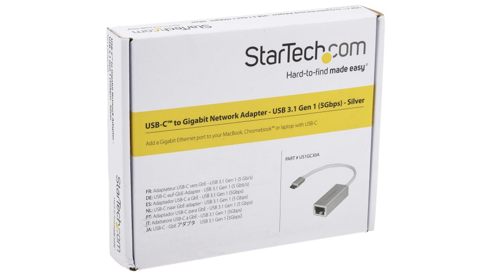 StarTech.com Dual Port USB C to Gigabit Ethernet Adapter NIC w/ USB A Port  - US1GC301AU2R - USB Adapters 