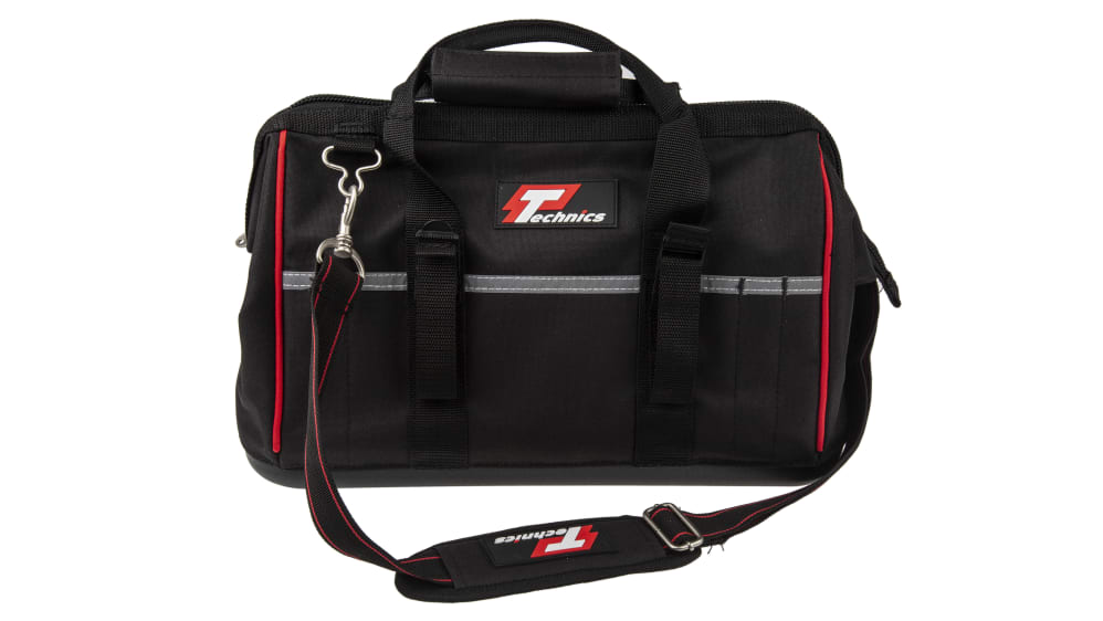 PT130016 | Technics Polyester Hard Bottom Bag with Shoulder Strap