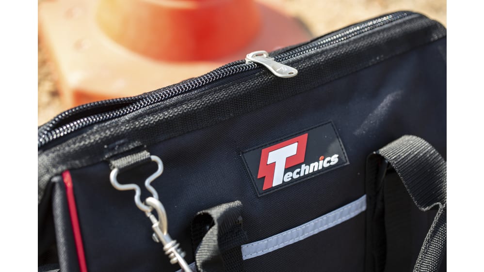 PT130016 | Technics Polyester Hard Bottom Bag with Shoulder PT130016 | Technics Polyester Hard Bottom Bag with Shoulder