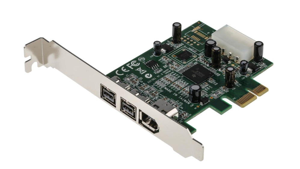 StarTech.com FireWire増設PCIeカード / PEX1394 3 Port 2b 1a 1394 PCI Express FireWire Card Adapter - TAA
