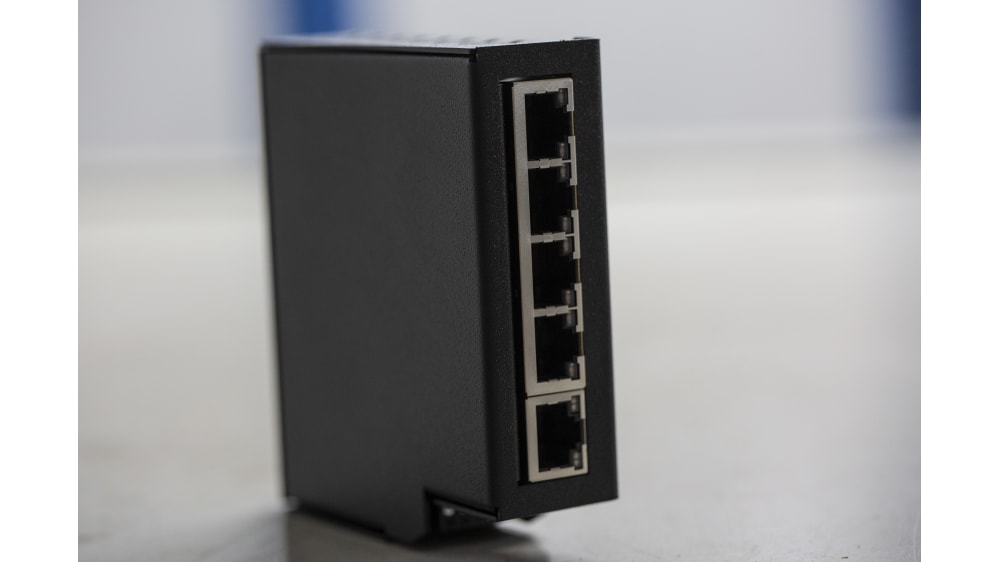 Nouveau Rj45 Mini 5 Ports Réseau Ethernet Rapide Noir Switch Hub pour PC de  Bureau Wenxibe143