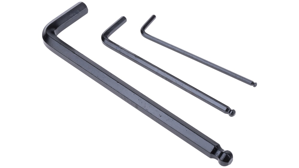 RS PRO 13 piece L Shape Imperial Hex Key Set, 0.05 → 3/8in | RS