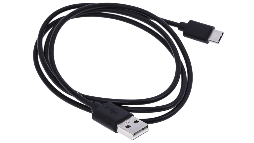 RS PRO USBケーブル, USB C → USB A, 1m, USB 2.0 | RS