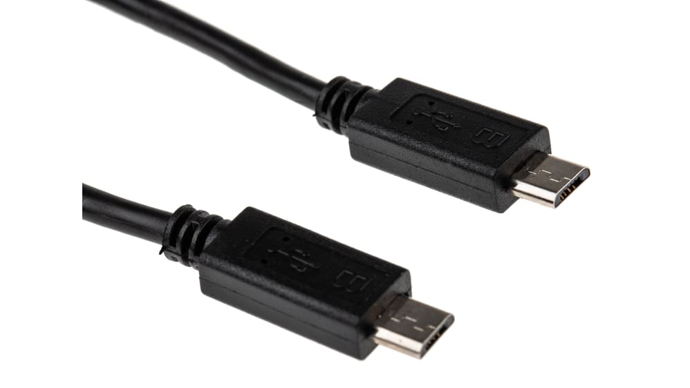 8 inch USB 2.0 Type A Male to Micro USB Male Cable