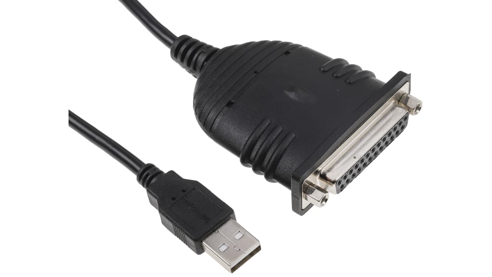 StarTech.com コンバータケーブル コネクタA:USB A /B:DB25 StarTech.com コンバータケーブル コネクタA:USB A /B:DB25