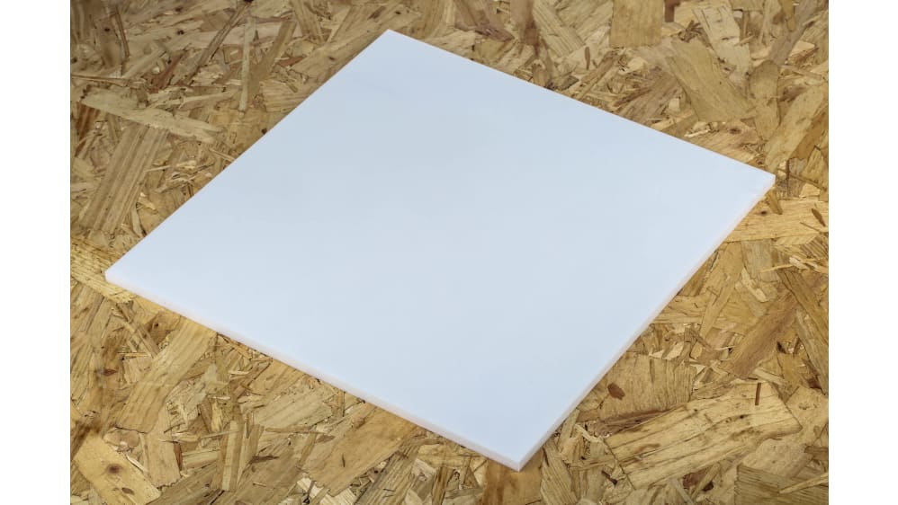Plaque PTFE (Téflon) 1200x50x1,5 Mm - Blanche - Haute Résistance Thermique Et Chimique - Anti-adhésive