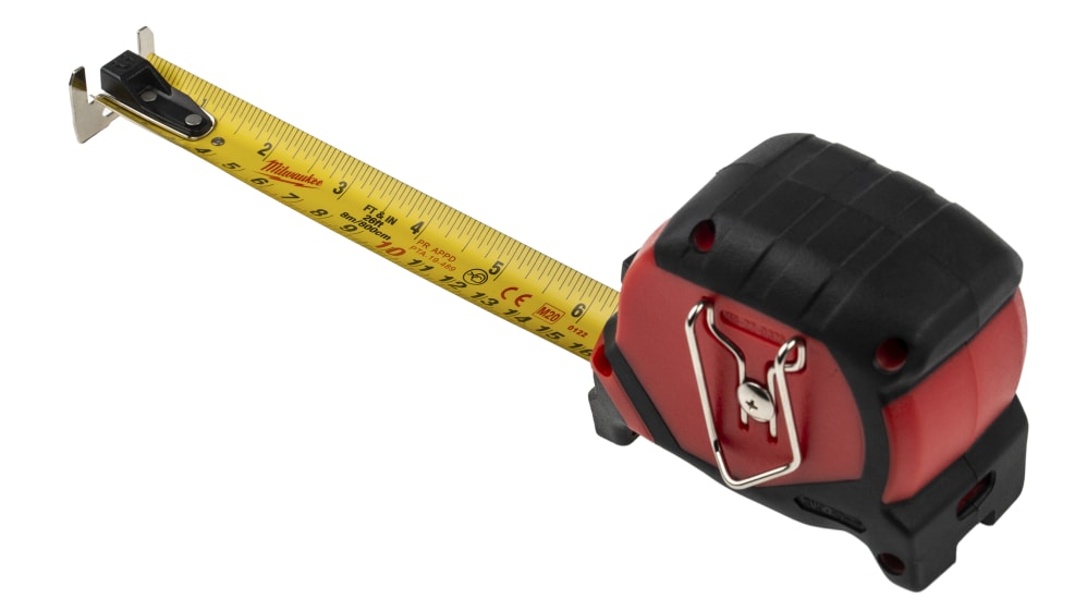4932464603 | Milwaukee 4932 8m Tape Measure, Metric & Imperial | RS