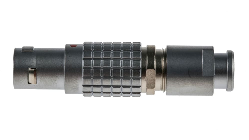FGG.1B.304.CLAD62Z | LEMO Circular Connector, 4 Contacts, Cable Mount, Plug, Male, IP50, 1B Series | RS FGG.1B.304.CLAD62Z | LEMO Circular Connector, 4 Contacts, Cable Mount, Plug, Male, IP50, 1B Series | RS