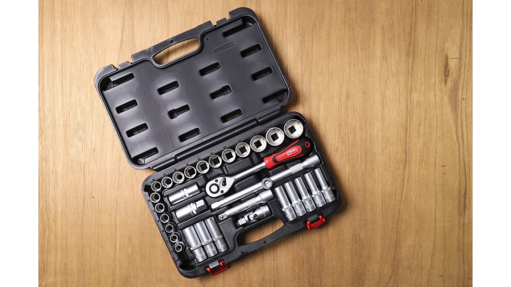 RS PRO 32-Piece 1/2 in Shallow Socket Set | RS