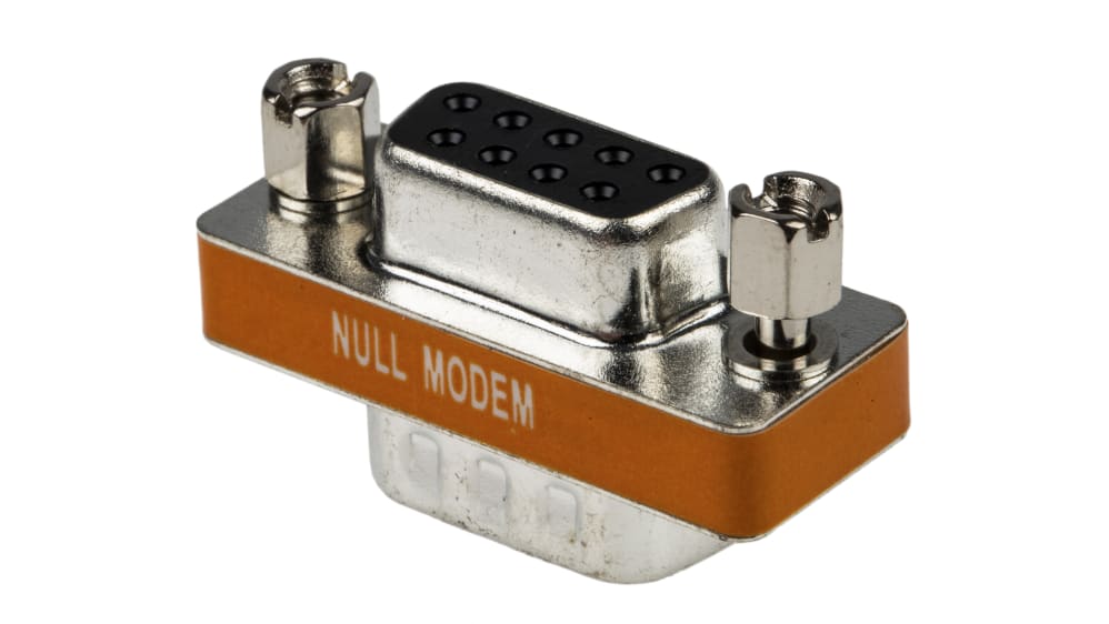 Mini 90 Confezione Da 10 Adattatori DB9 Null Modem Mini - Maschio/Maschio E Cambio Genere Per Trasferimento Dati Adattatore Seriale Maschio Maschio