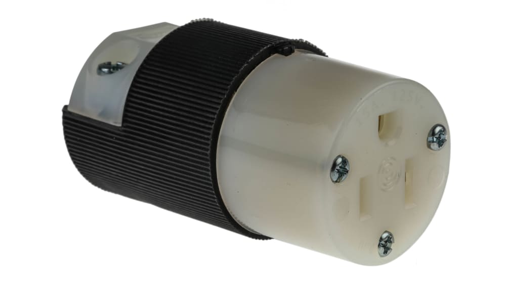 HUBBELL HBL 5266C PLUG INSULGRIP 2P3W 15A 125V NEMA 5-15P [NEW IN - Foto 9