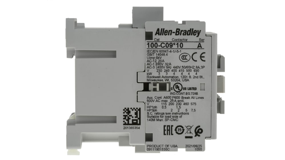 100-C30KF00  Allen Bradley 100C Series Contactor, 230 V ac Coil