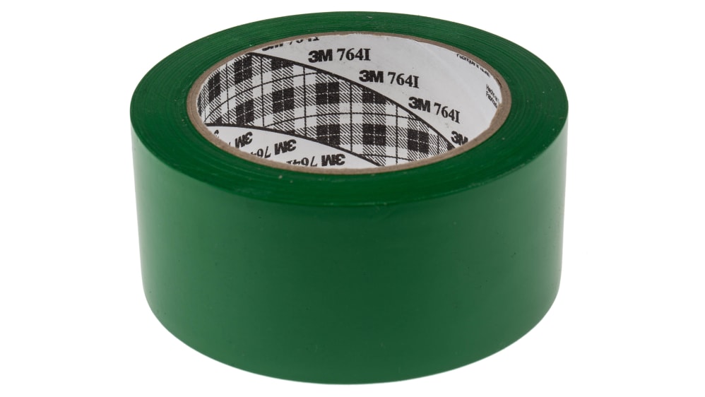 Ruban de marquage Vert 3M Scotch 764, 50mm x 33m x 0.13mm