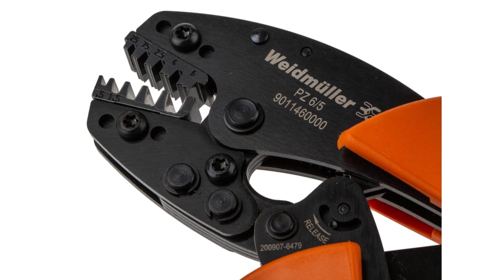 Weidmuller 圧着工具, ワイヤ寸法：24 → 10AWG, 圧着工具, PZ6