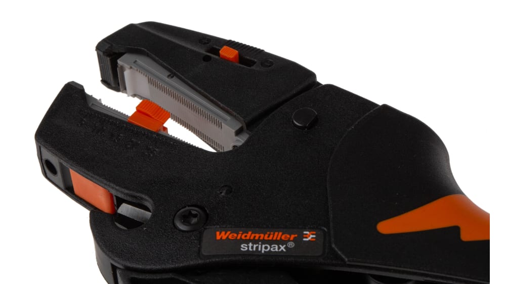 Pince à Dénuder Weidmüller Stripax AWG 28-7 (0,08-10 Mm²) – Outil Professionnel De Précision, Longueur 190 Mm – Dénudage & Coupe Parfait