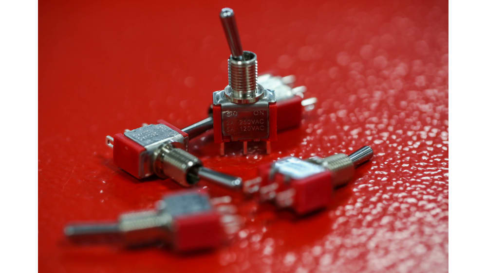 RS PRO トグルスイッチ, On-On, SPDT, 5 @ 125 V ac、5 @ 28 V dc A