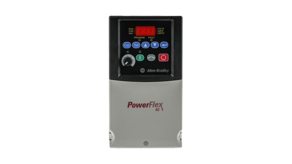 22B-D010N104 | Allen Bradley Inverter Drive, 4 kW, 3 Phase, 480 V