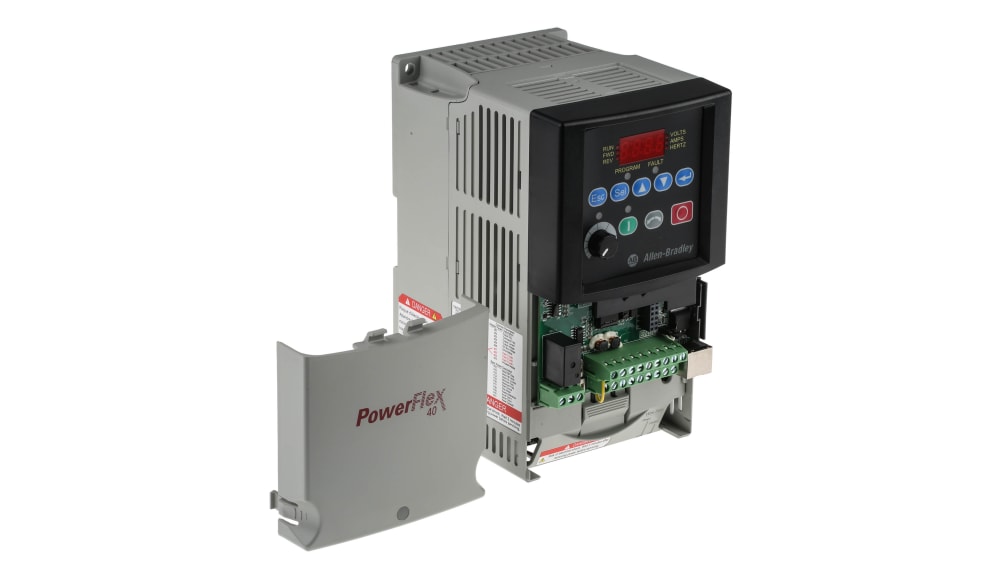 Allen Bradley PowerFlex 40, 3-Phasen Frequenzumrichter 4 kW, 400 V ac /  10,5 A 400Hz
