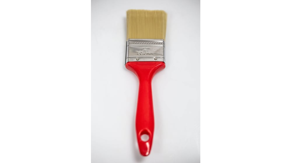 Cottam Thin 12.7mm Synthetic Paint Brush with Flat Bristles