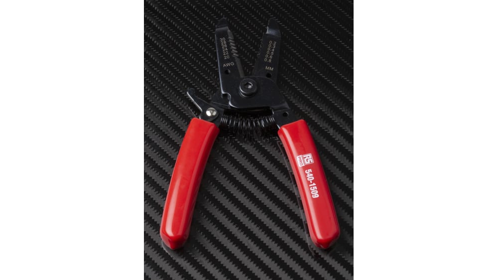RS PRO Wire Stripper 0.8mm Max, 155 mm Overall