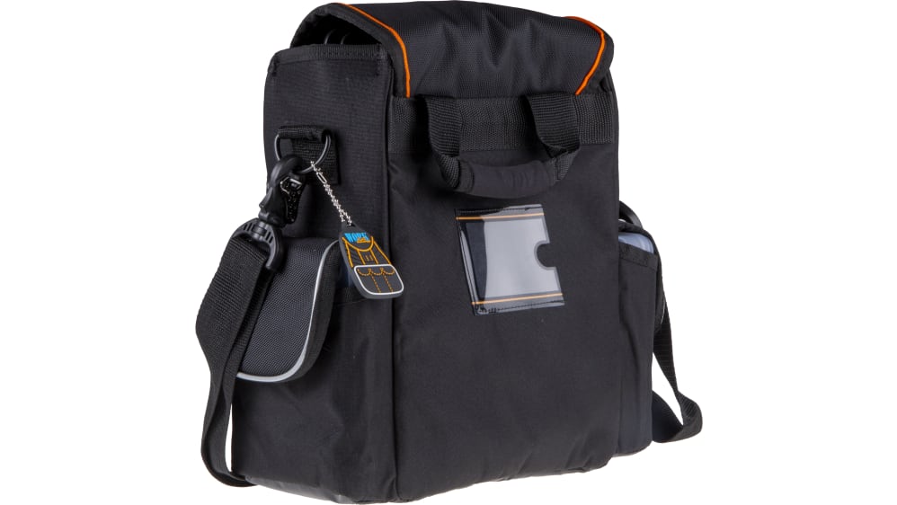 BORSA PORTA ATTREZZI NERA ARANCIO VESPA LAMBRETTA MOTOCARRI GMV0304 - 8