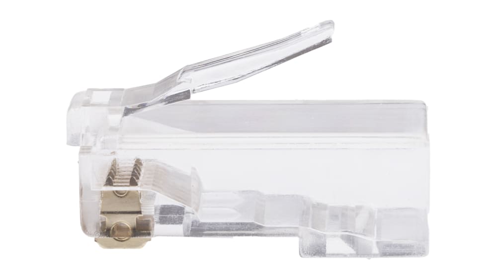 Conector RJ45 Cat6, Cat6a Macho RS PRO, de 8P8C vías, apantallamiento UTP