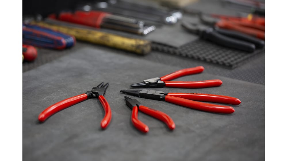 Set de pinzas KNIPEX Alicates universales/cortador lateral/pinza