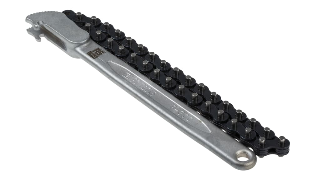 RS PRO レンチ 300mm クロムモリブデン鋼 150 mm, チェーンレンチ 
