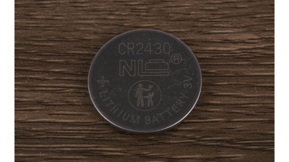 Lot de 5 piles boutons au Lithium 3V CR2016, pièces de monnaie