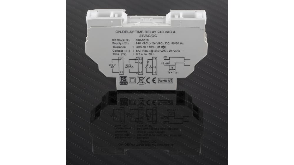 Timer Macromatic TR-50228-08 – Ingresso 24V AC Con Ritardo – Nuovo