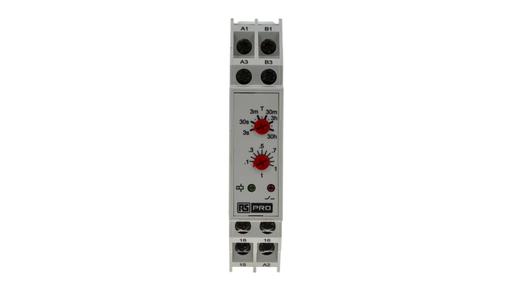 Tijdvertragingsrelais DC 24V AC 24-240V - 7 Functies Multi-Voltage Timer Relais