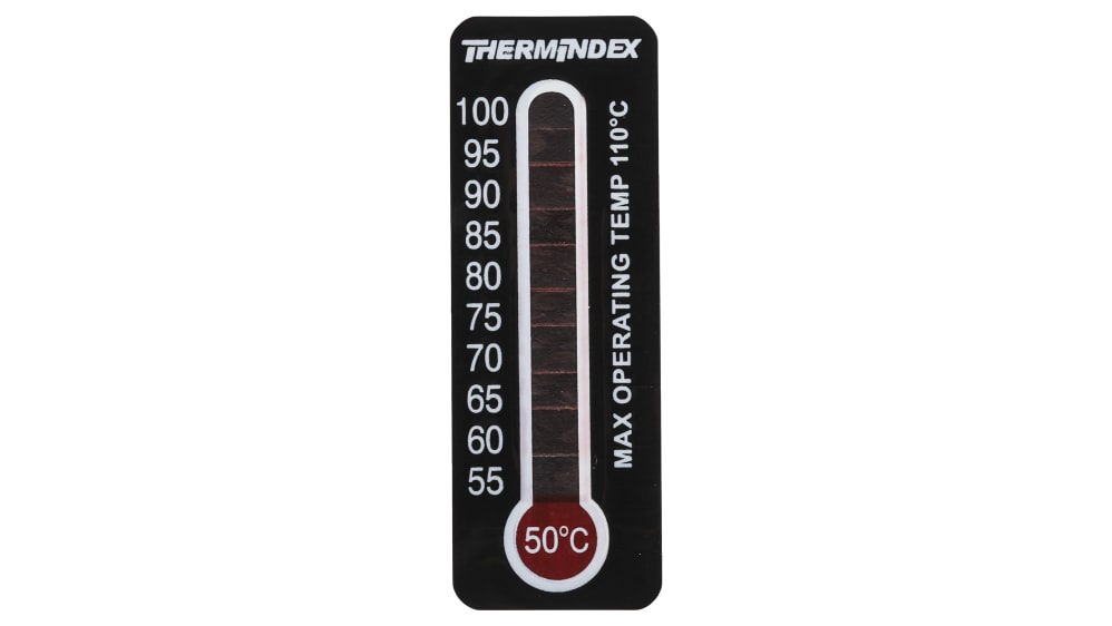 CKM様　4/04×6 5/04×10 6/02×6 RS PRO Non-Reversible Temperature Sensitive Label, 65°C to