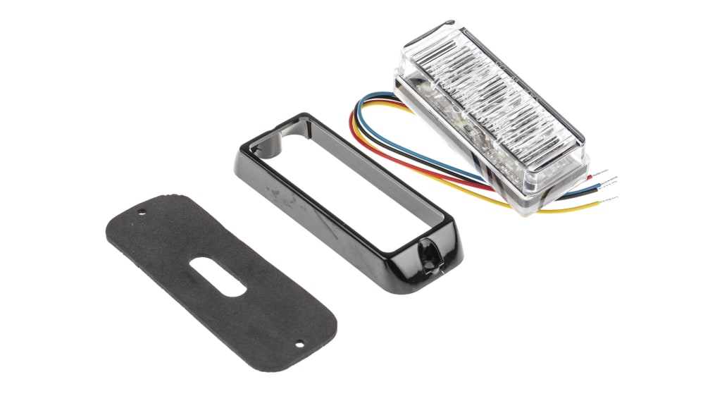 RS PRO Red Flashing Light Module 24V dc, LED Bulb Surface, Wall