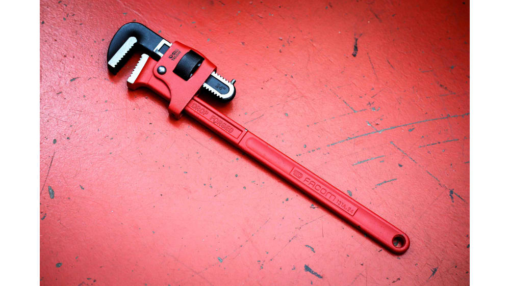 FACOM Clé à Tube Coudée 90° 24 Mm - Clé à Douille Tubulaire Hexagonale SW24