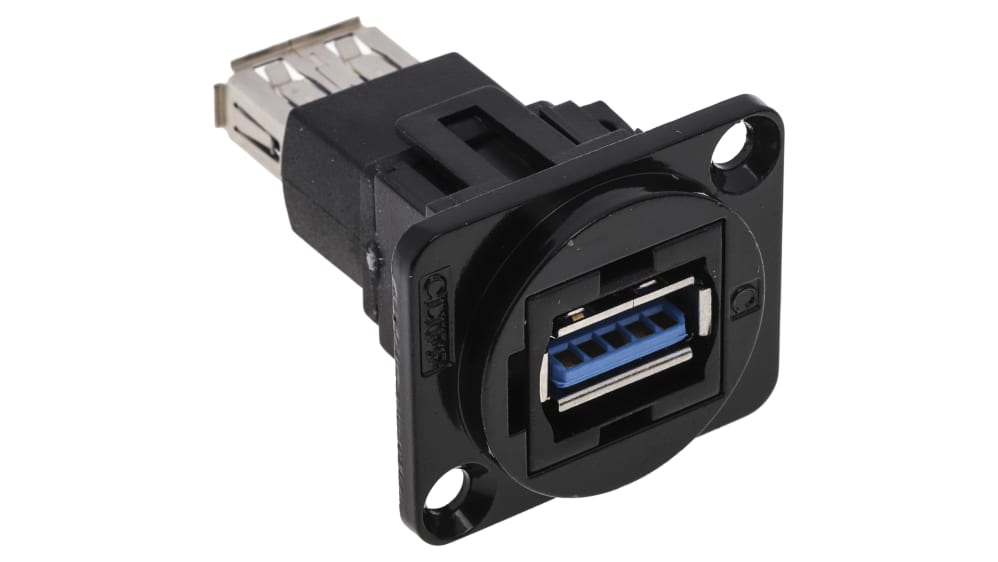 Conector USB RS PRO Recta Versión 3.0