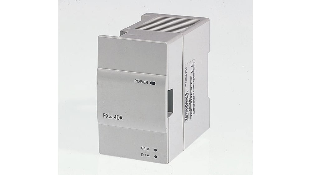 FX2N-2AD Mitsubishi PLC Expansion Module for Use with FX2N Series,  Analogue, Digital RS