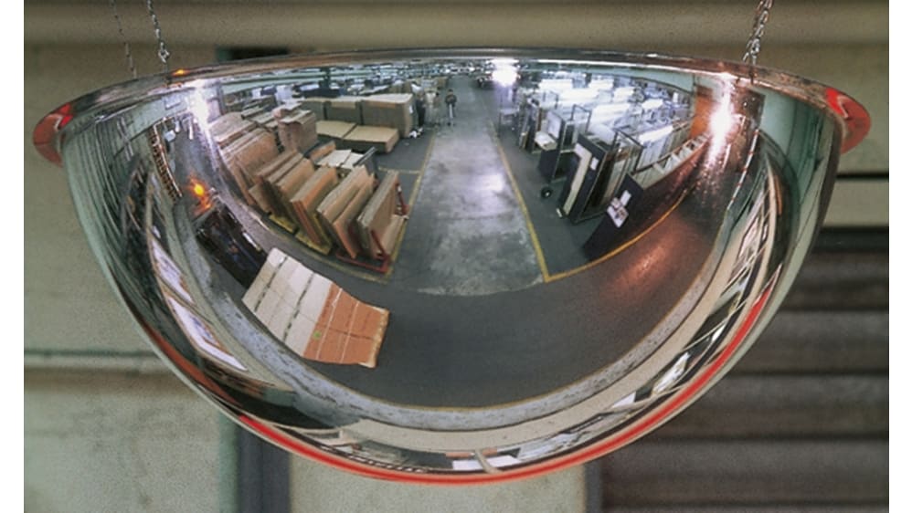 RS PRO Polycarbonate Indoor Mirror, Dome | RS